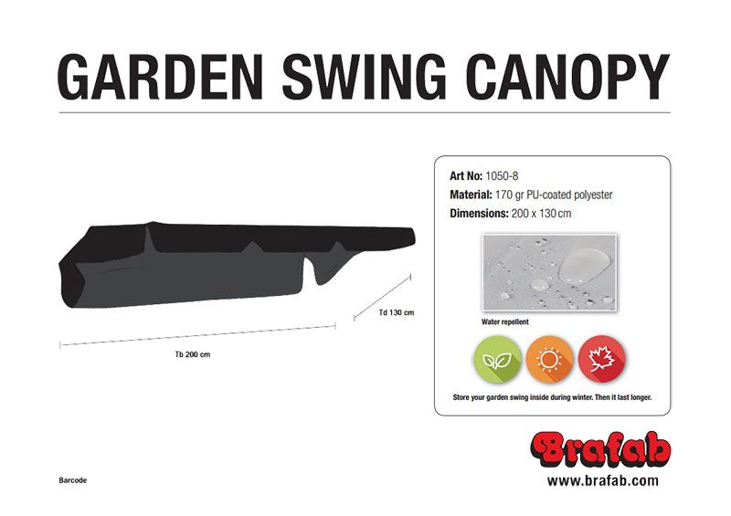 Olbia Hængesofa Tag Sort