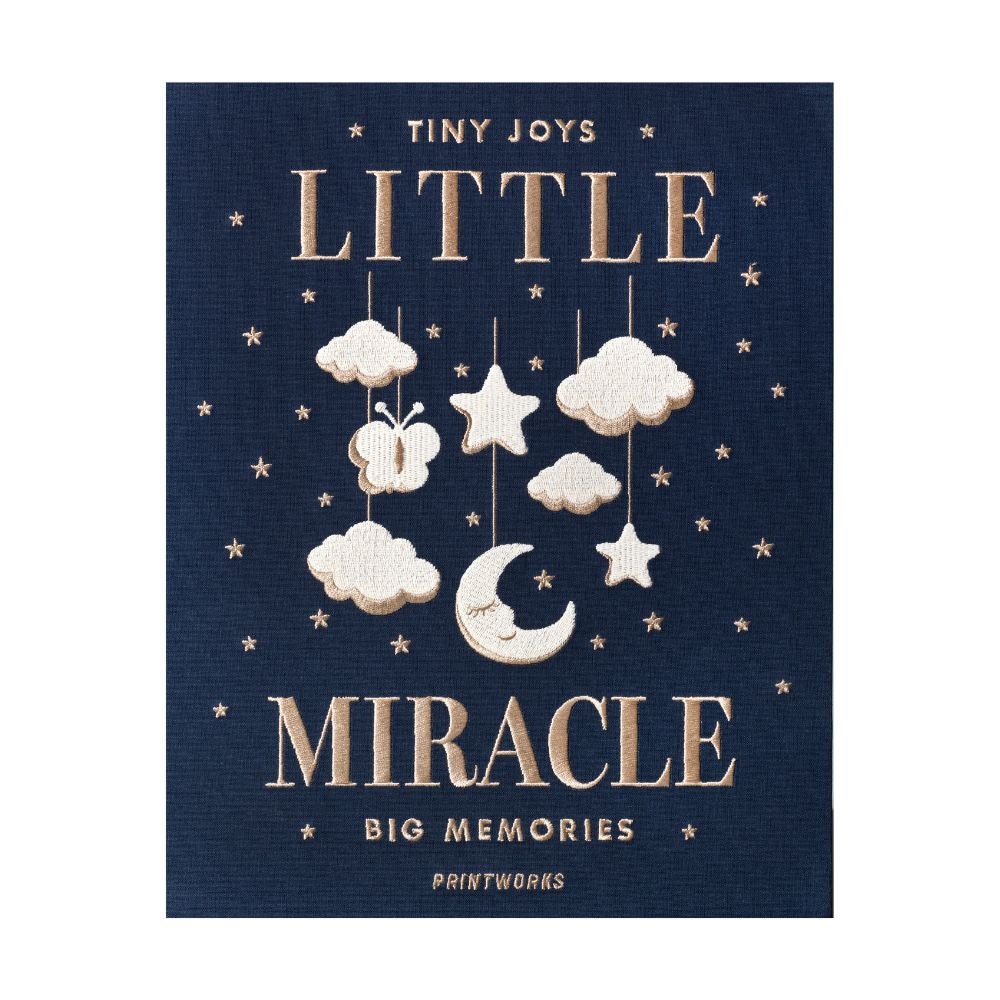 Printworks, Embroidered Photo Album - Little Miracle