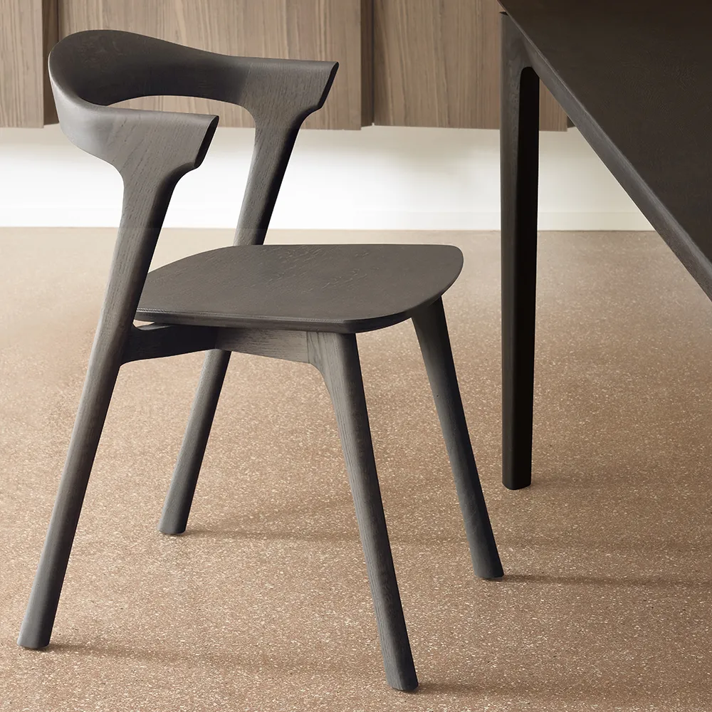 Bok Spisebordsstol Brun eg 