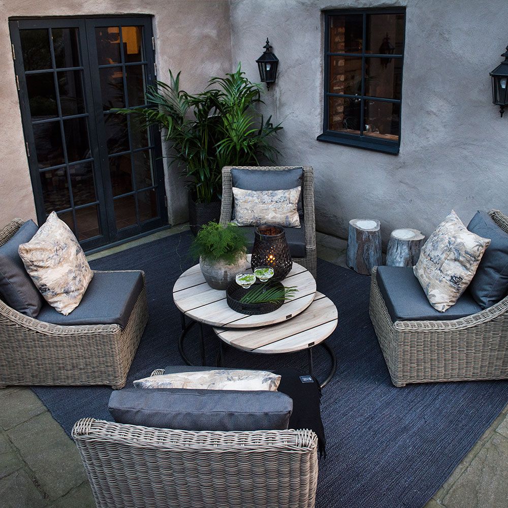 Key Largo Loungelænestol Polyrattan Artwood