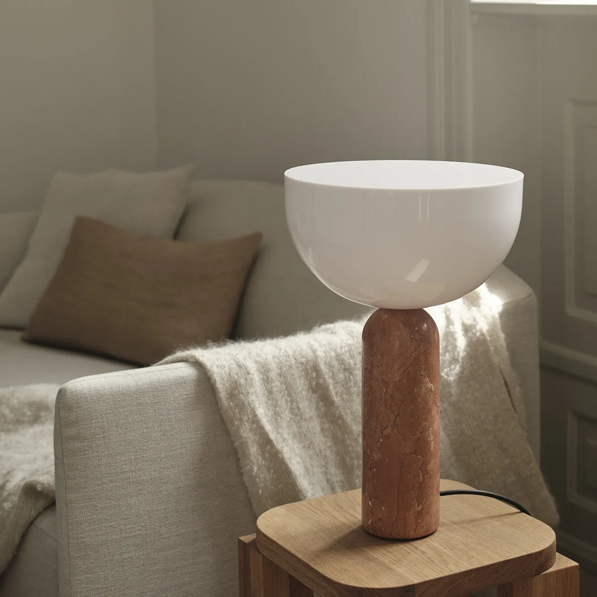 Kizu Bordlampe Large Breccia Pernice EU
