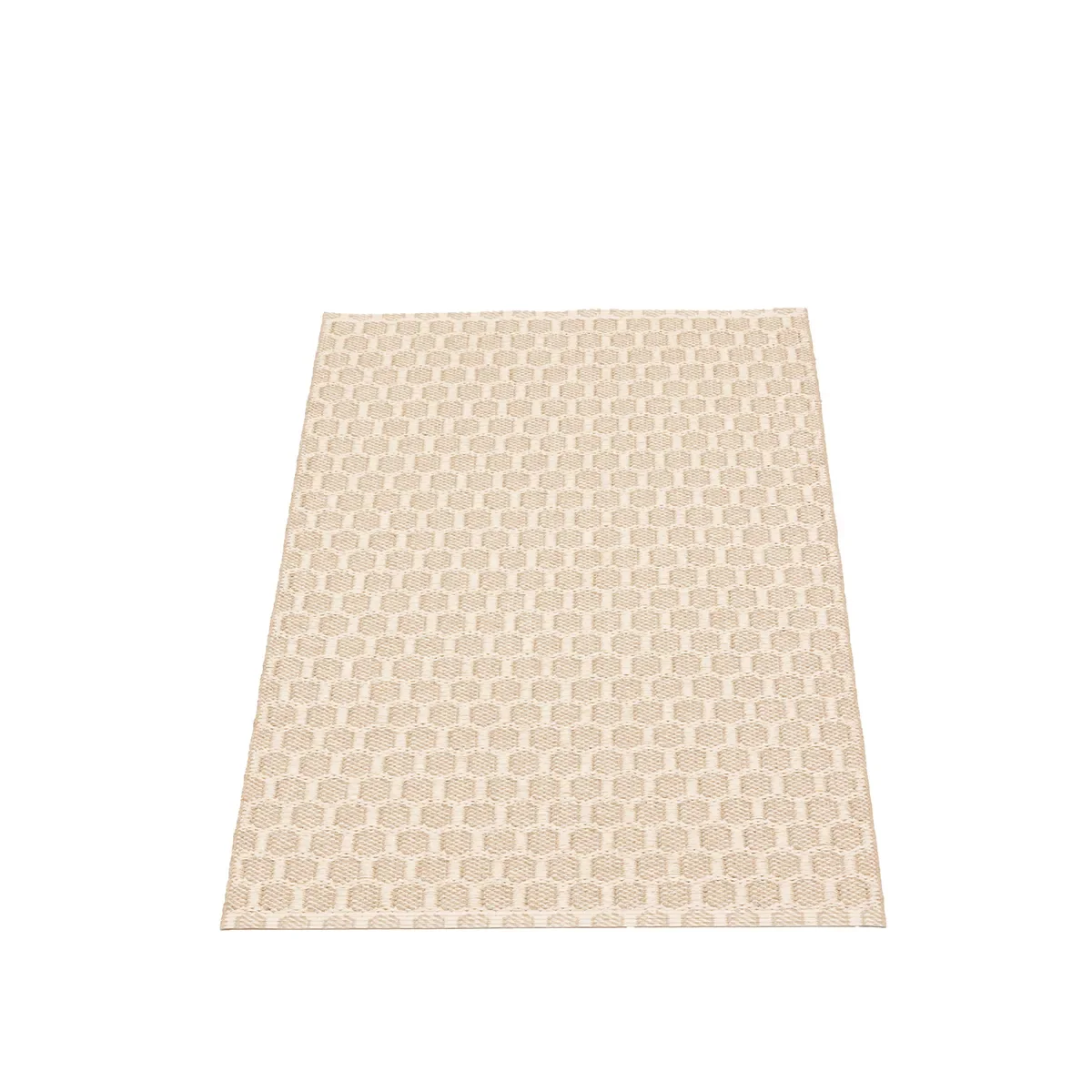 Vendbar Plastmåtte MIMI Beige/Vanilla 70x120 cm