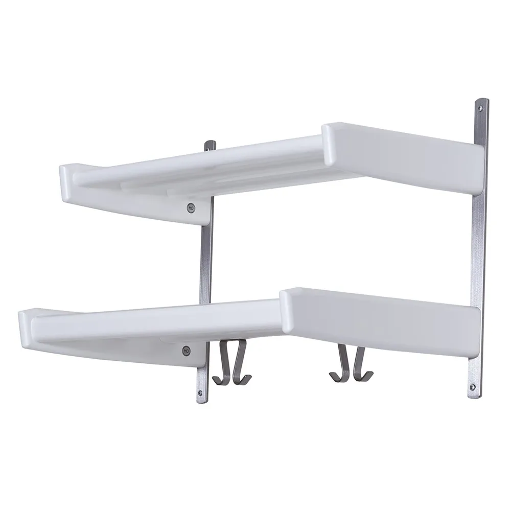 Oscarssons Möbel, Meja Hattehylde 59 cm 2 hylder Hvidlakeret birk