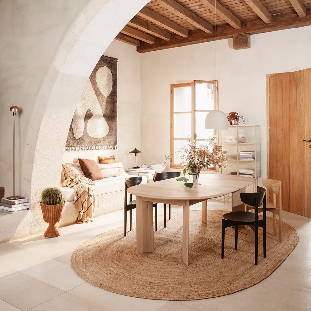 Eternal Oval Jute Tæppe 230x340 cm