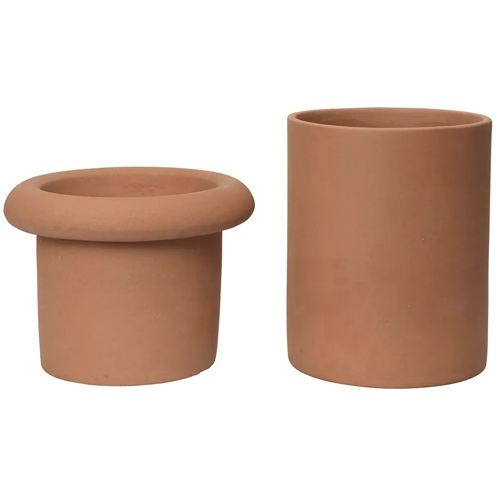 Rollo Krukke H36 cm Terracotta