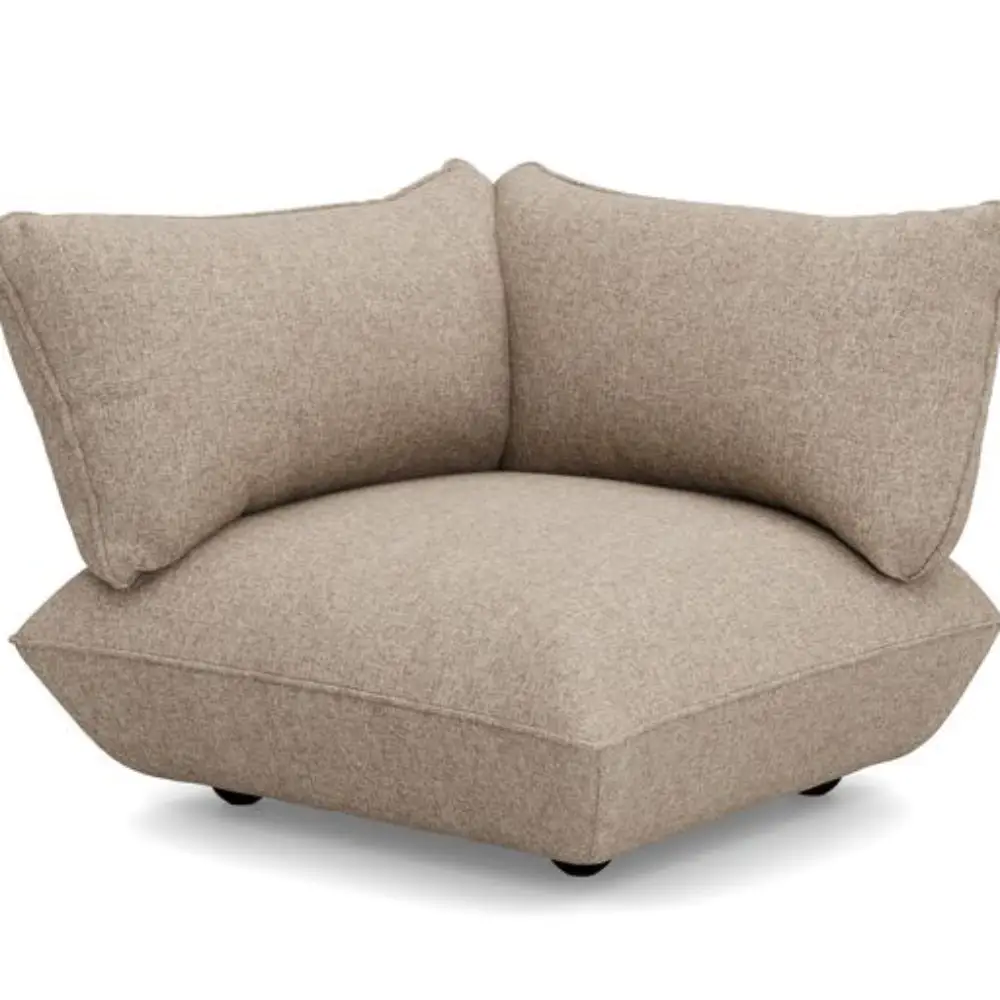 Fatboy, sumo sofa hjørnesektion boucle recycled brown