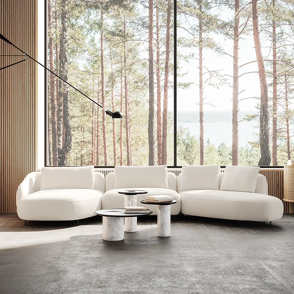 Orca Sofa med chaiselong Kat A