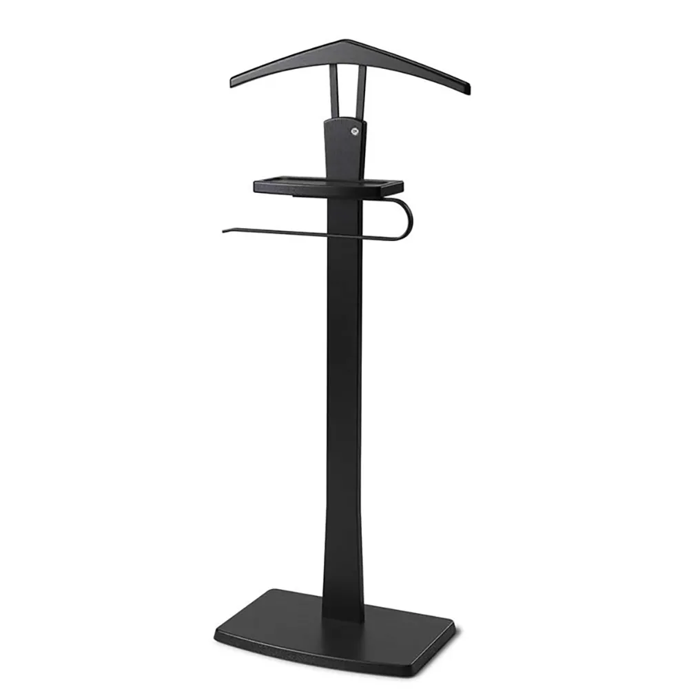 Oscarssons Möbel, Zeve Fodskammel til mænd Sortbejdset eg/mat sort stål