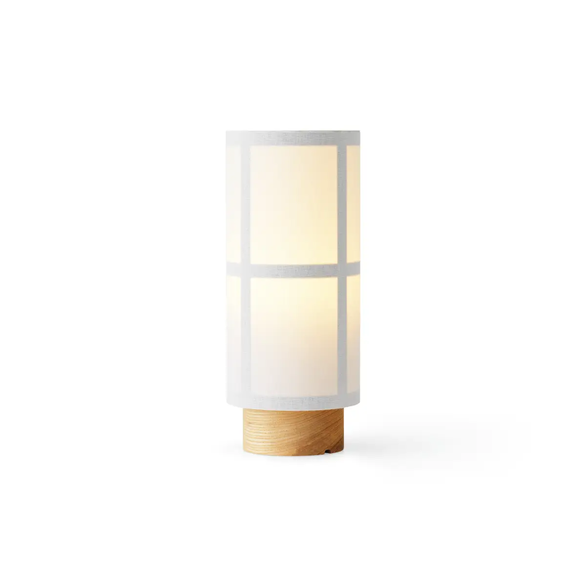 Hashira Bærbar lampe Linne Raw