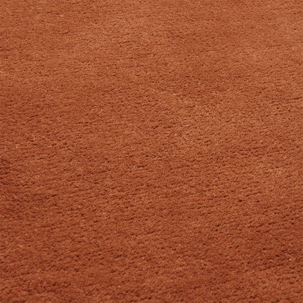 Stille Tufted Rug - Ø240 - Red Brown