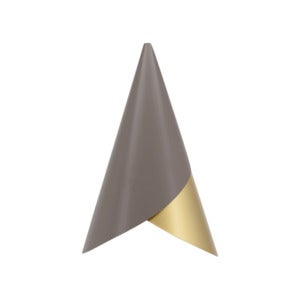 Cornet Lampeskærm Umber/Brass