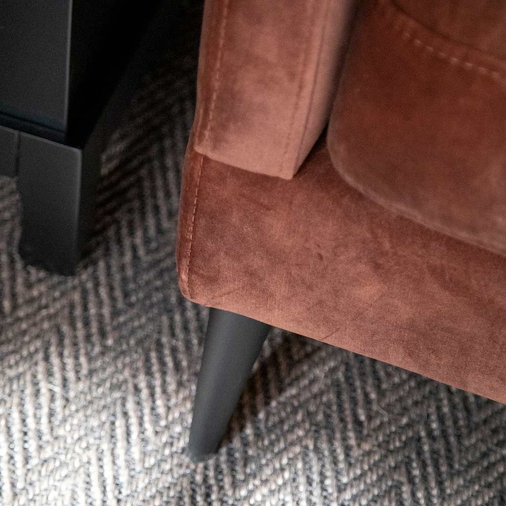 Andorra Lænestol Velvet Hazel