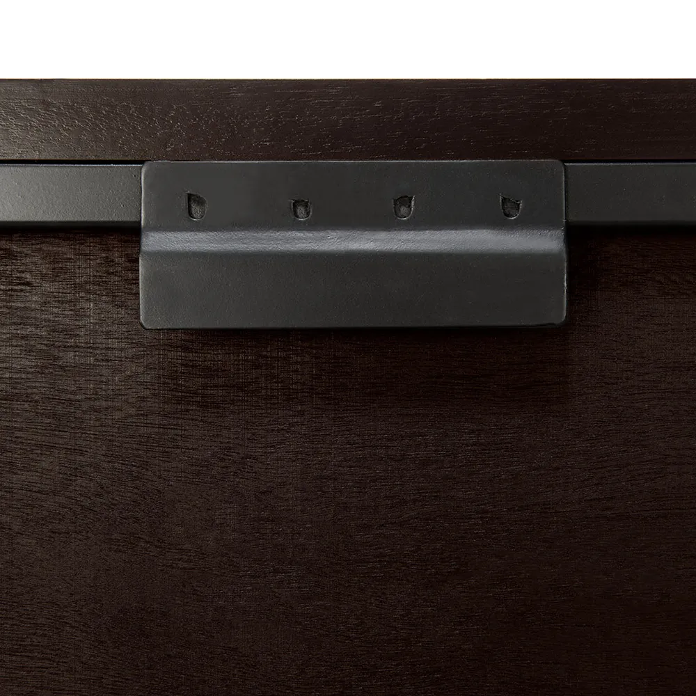 Bricks Vægdekoration 120x90 cm Sort