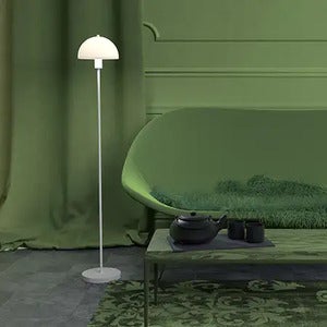 Vienda gulvlampe hvid/glas E14