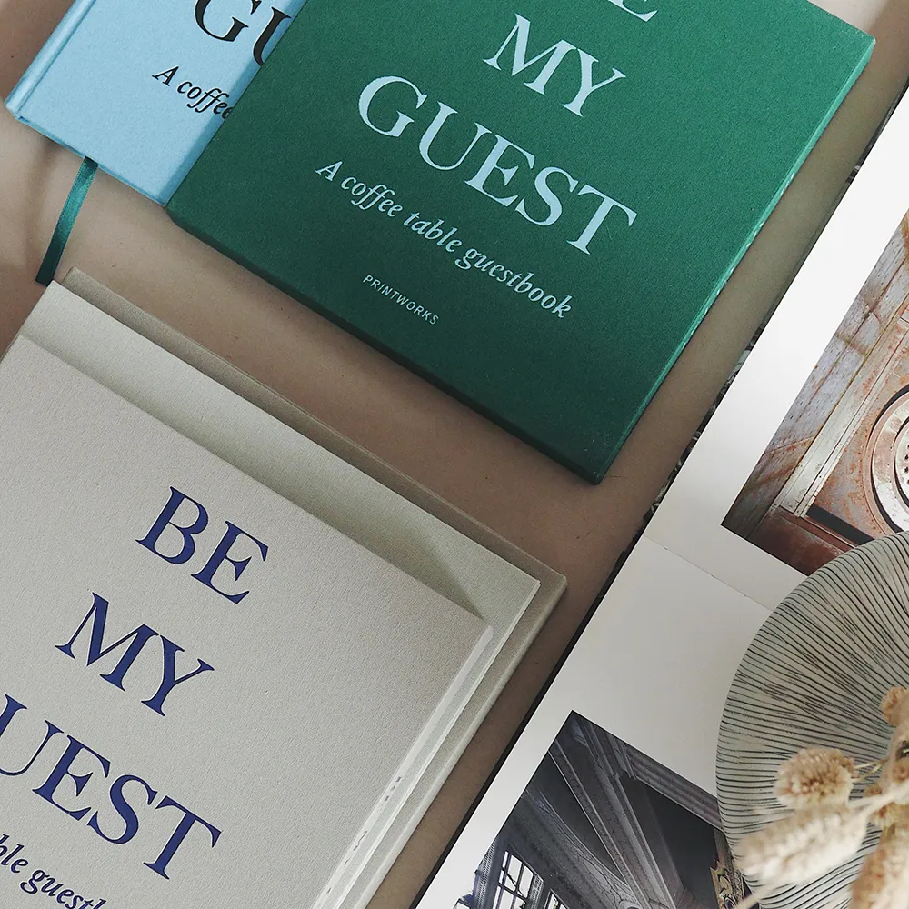 Gæstebog-Grøn/Blå