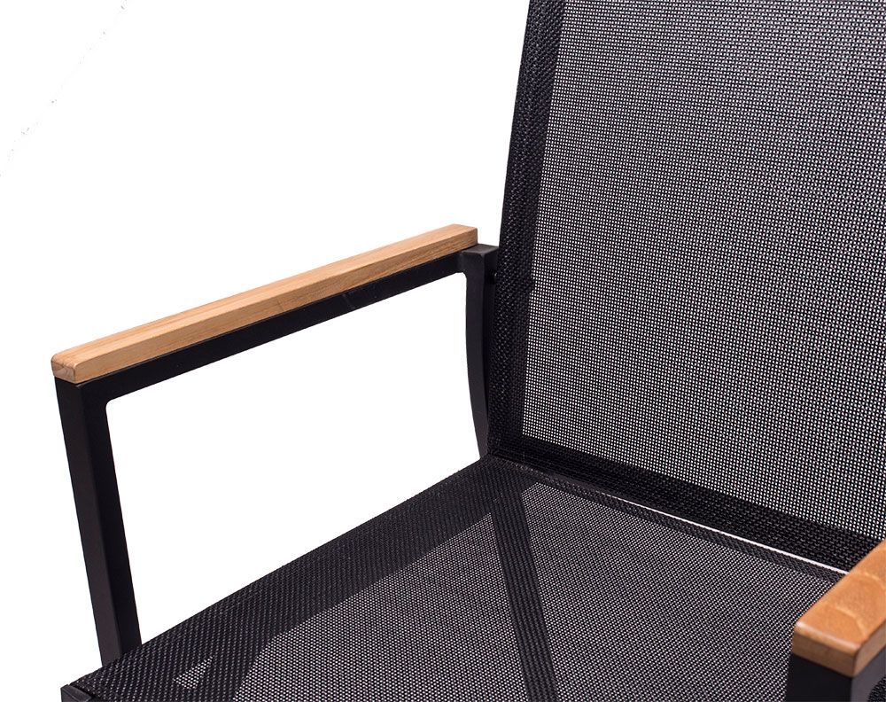 Avanti spisestol sort/teak