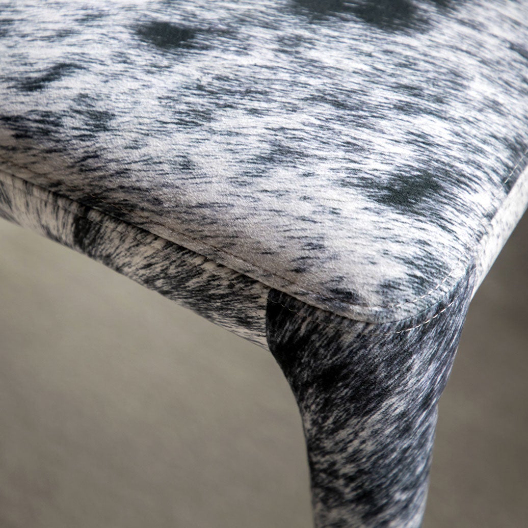 Monsoon Spisestol Light Black & White Moo 