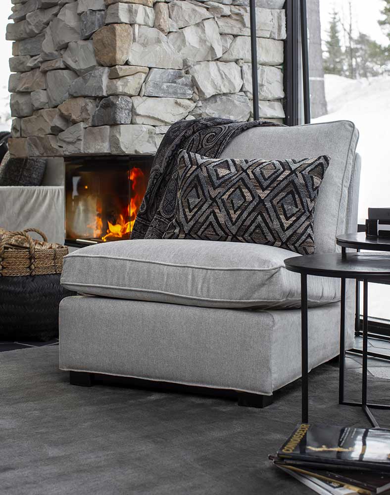 Town Lænestol True Grey Artwood