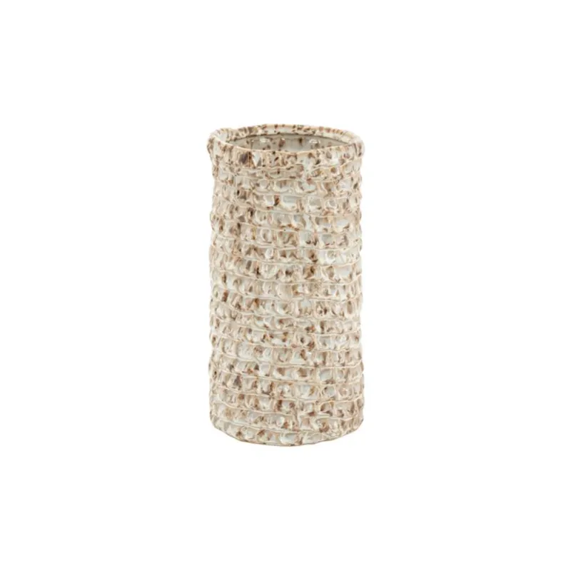 Shio small 13x13x24,5 cm Stentøj Brun