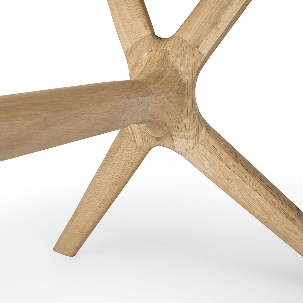 X Spisebord Eg 250x100x76 cm