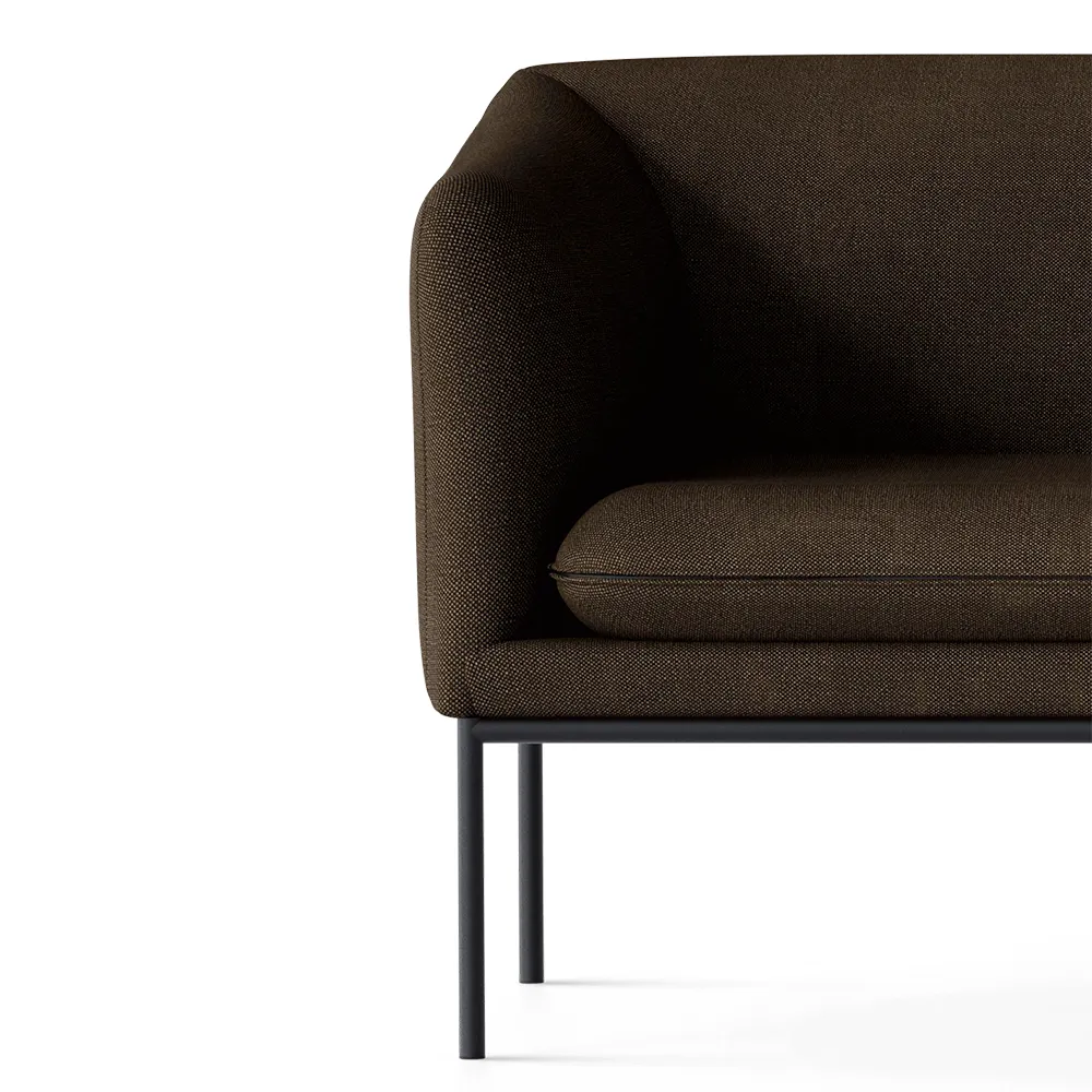 Sofa 3-Sæders Turn Hallingdal Dark Brown