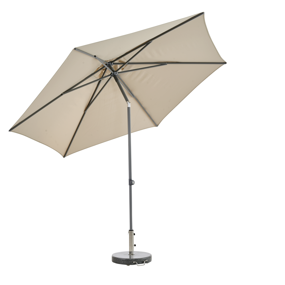 Poppi  parasol 300 cm champagne