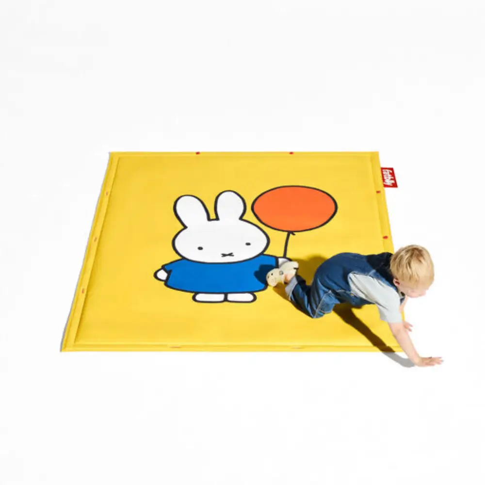 flying carpet x Miffy legemåtte 180x140 cm yellow
