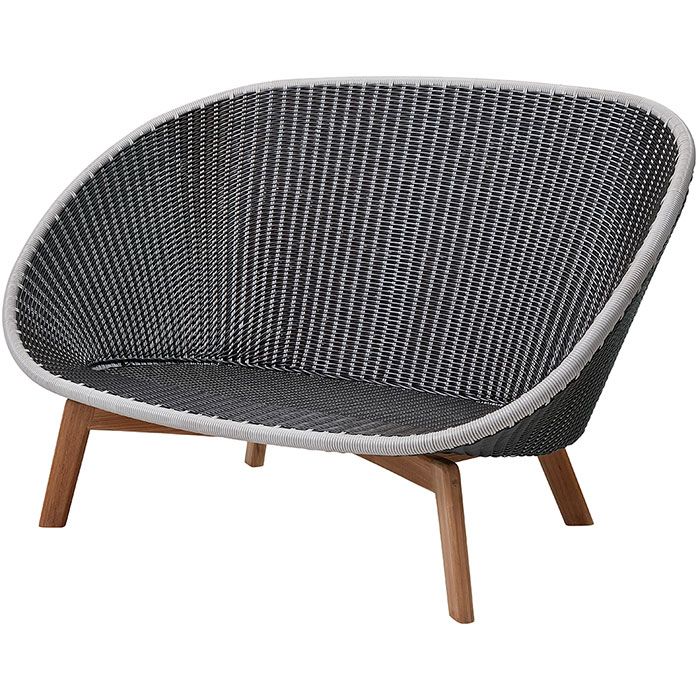 Cane-line, Peacock Sofa Lysegrå