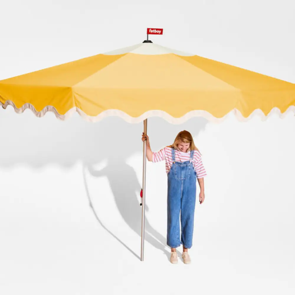 Pensol parasol med fod sunbeam