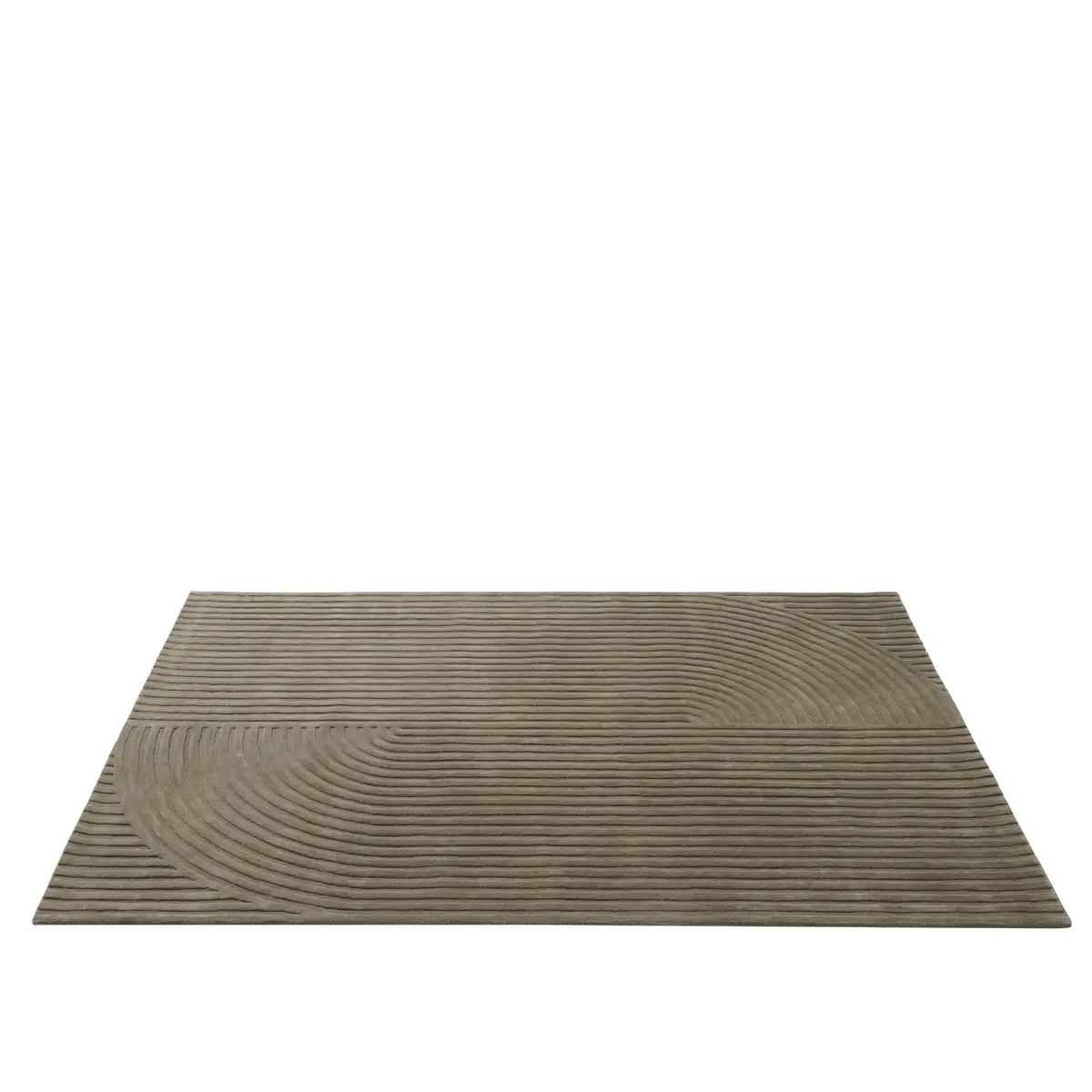 Relevo tæppe Quattro - 200 x 300 cm - Taupe 