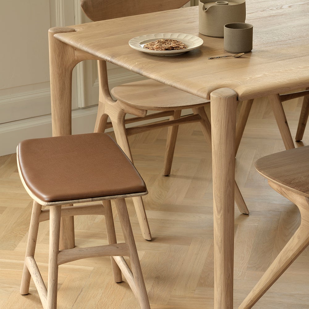 Osso Skammel Eg/Cognac leather