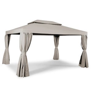Luxor pavillon 300x400 cm sand aluminium
