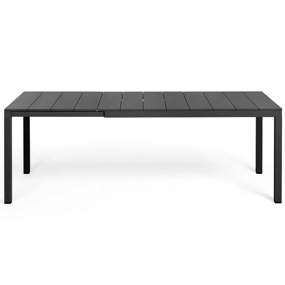 Nardi, Rio Alu Spisebord 140//210x85 cm Anthracite