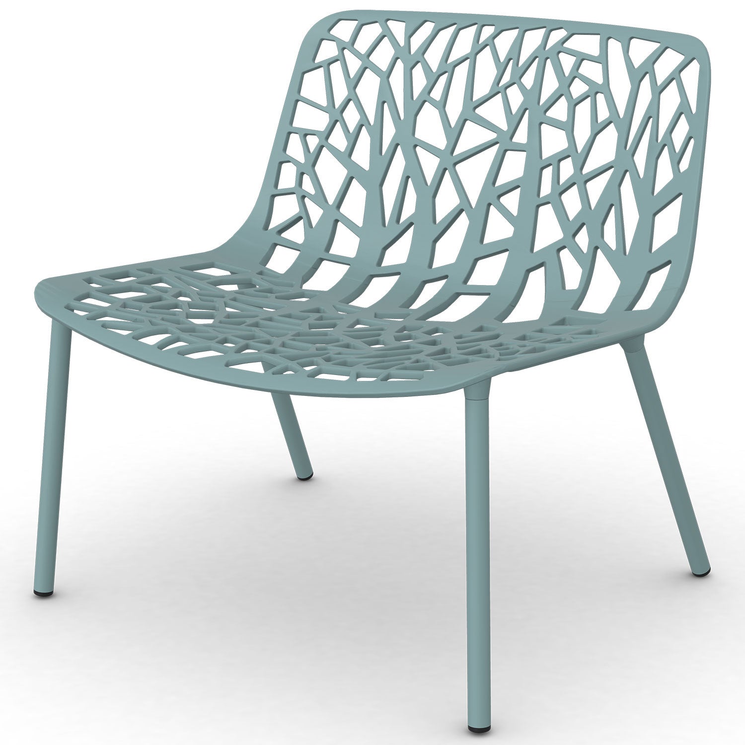 Fast, Forest loungelænestol Light Blue