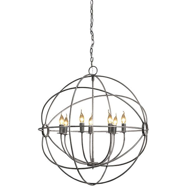 Artwood, Loftslampe Rome Sølv 80 cm Artwood