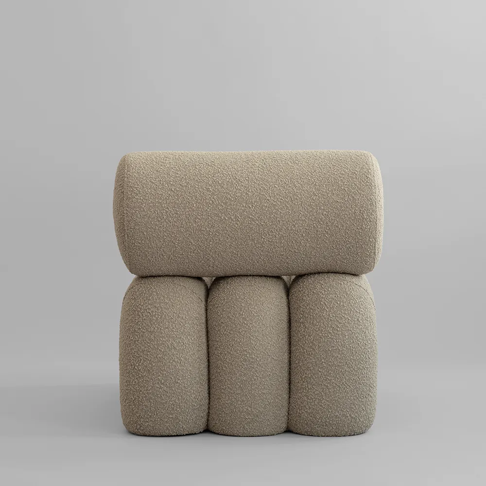 Foku Lænestol - Røget Sand