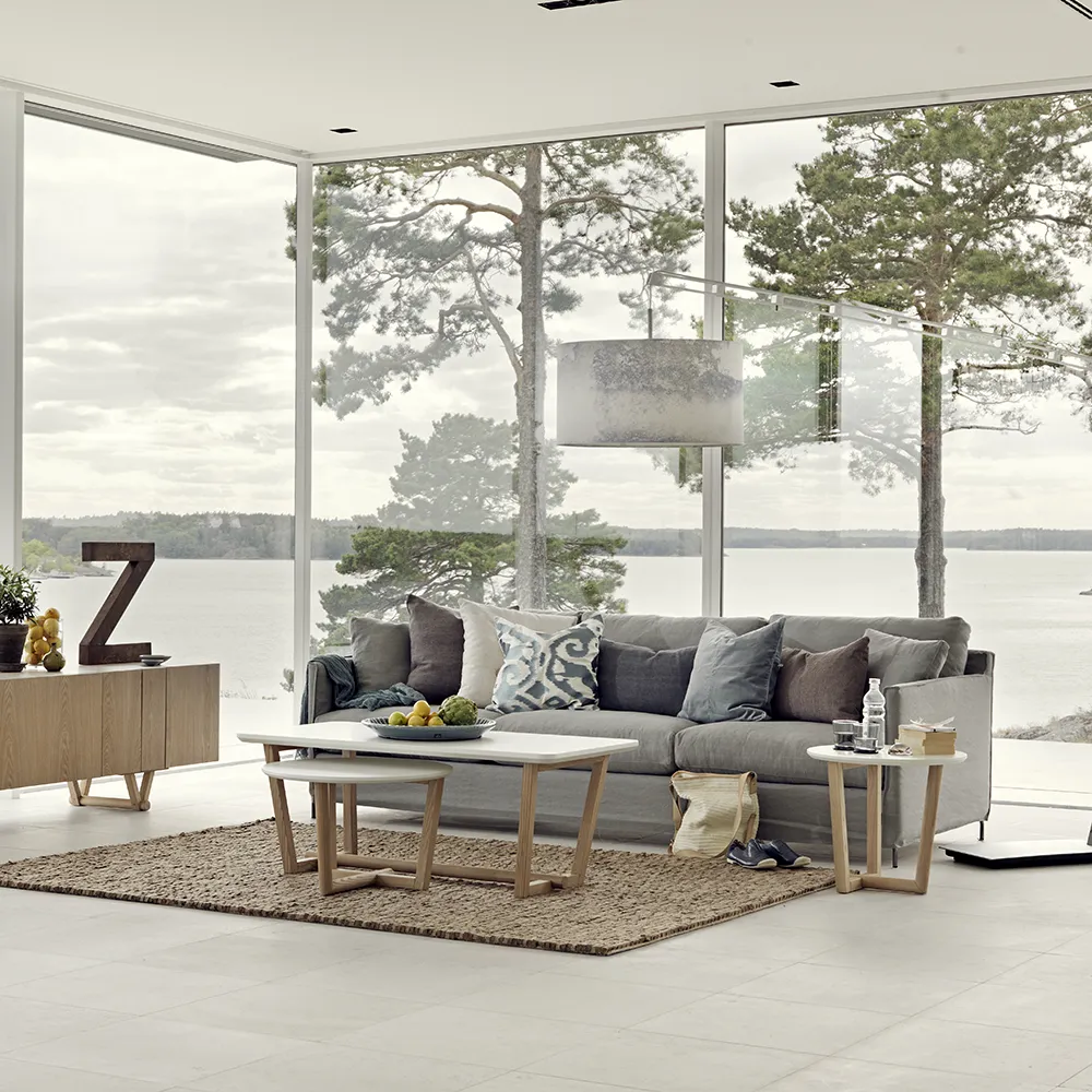 Petito 2-personers sofa hel sædehynde Kat C