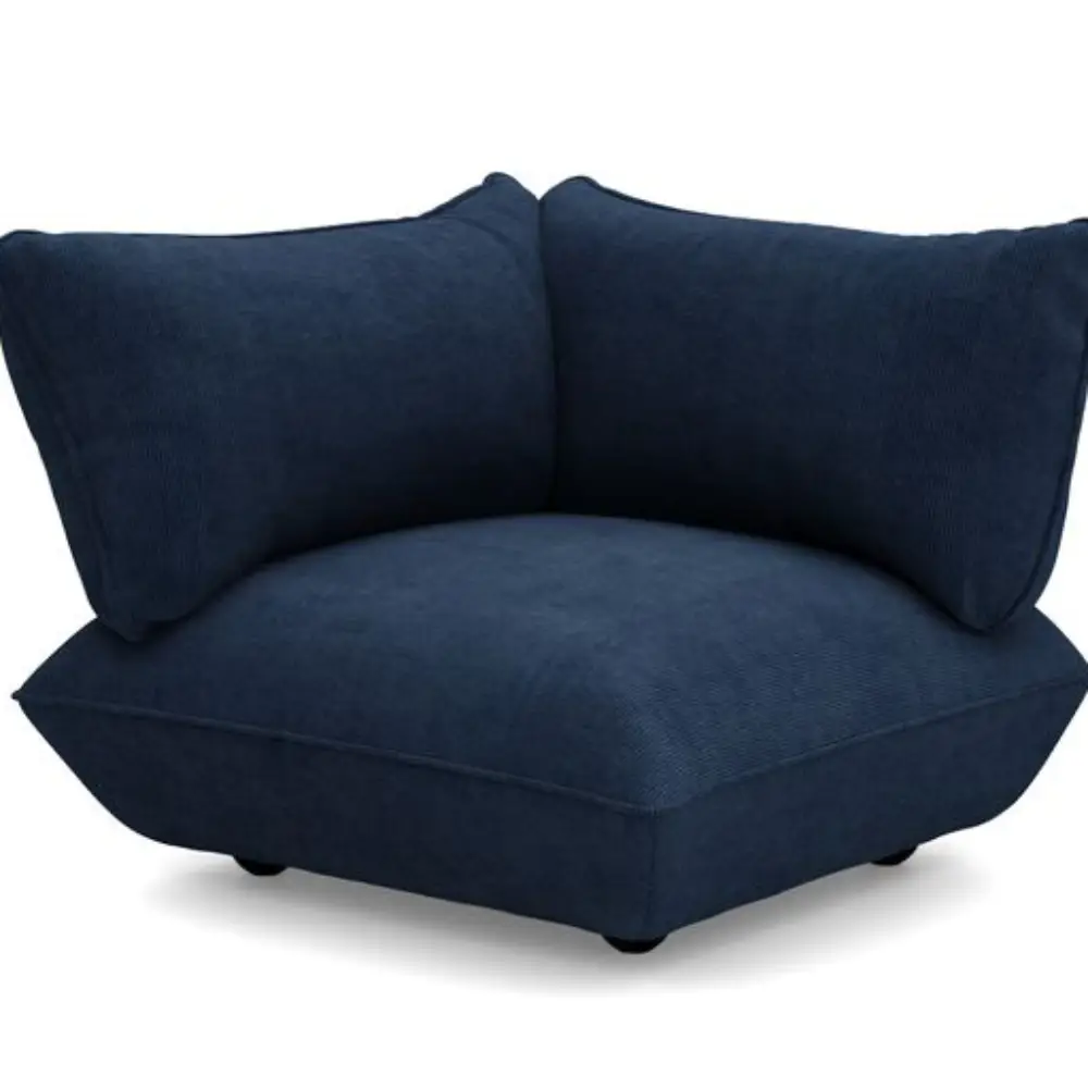 Fatboy, sumo sofa hjørnesektion højre cord recycled deep blue