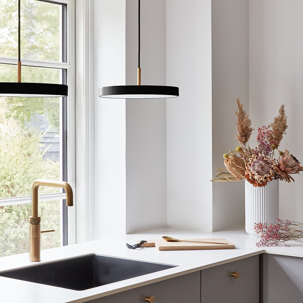 Asteria Mini pendellampe Ø31 cm Black