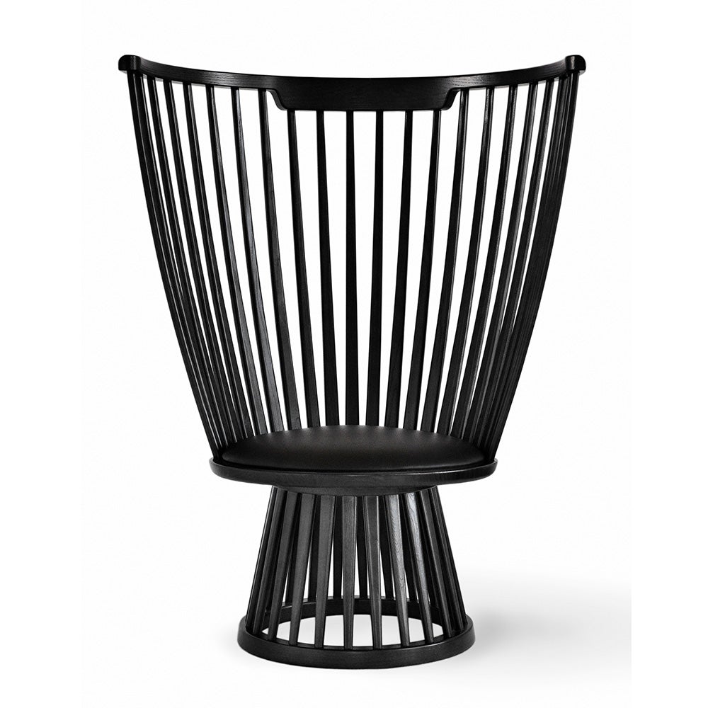 Tom Dixon, Fan Hvilestol Black