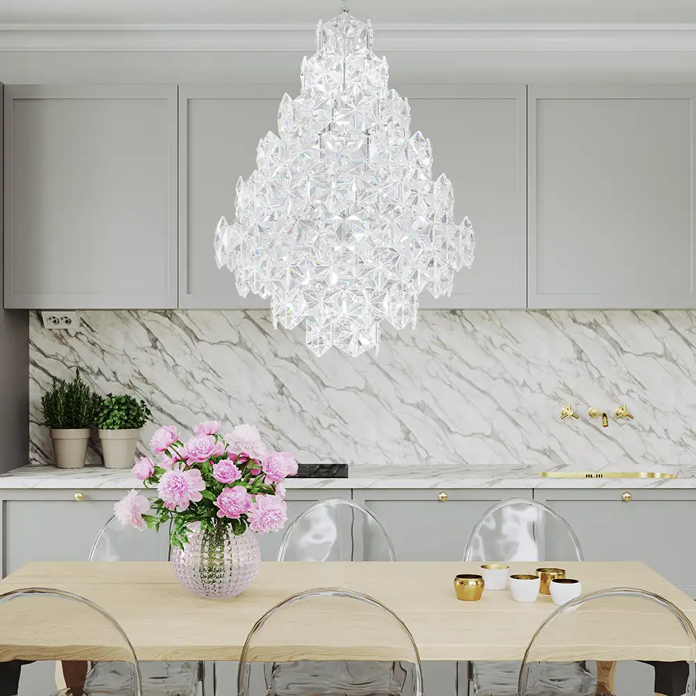 Monarque Grande Loftlampe Ø58cm Klar