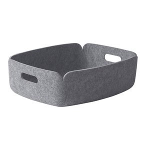 Restore Tray Opbevaringsbakke 28 x 15,5 cm - Grey Mélange