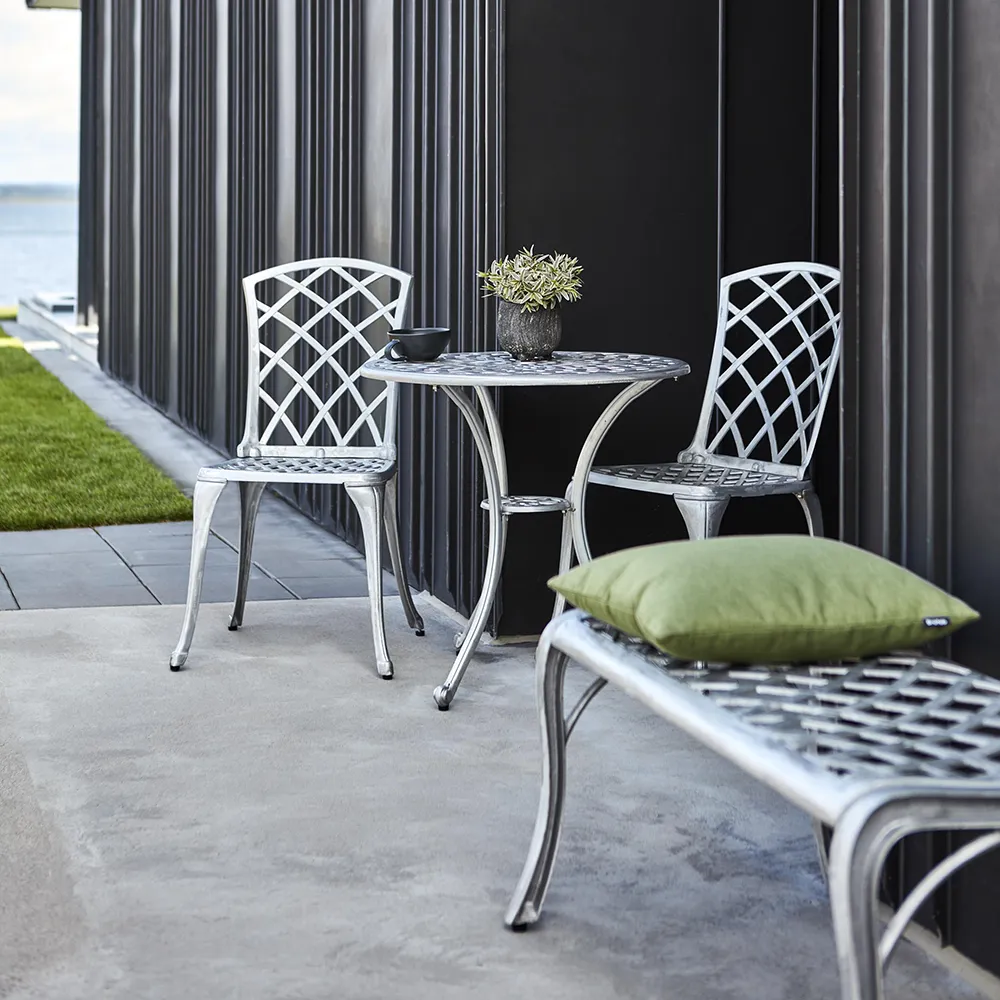 Arras Spisebordsstol Aluminium