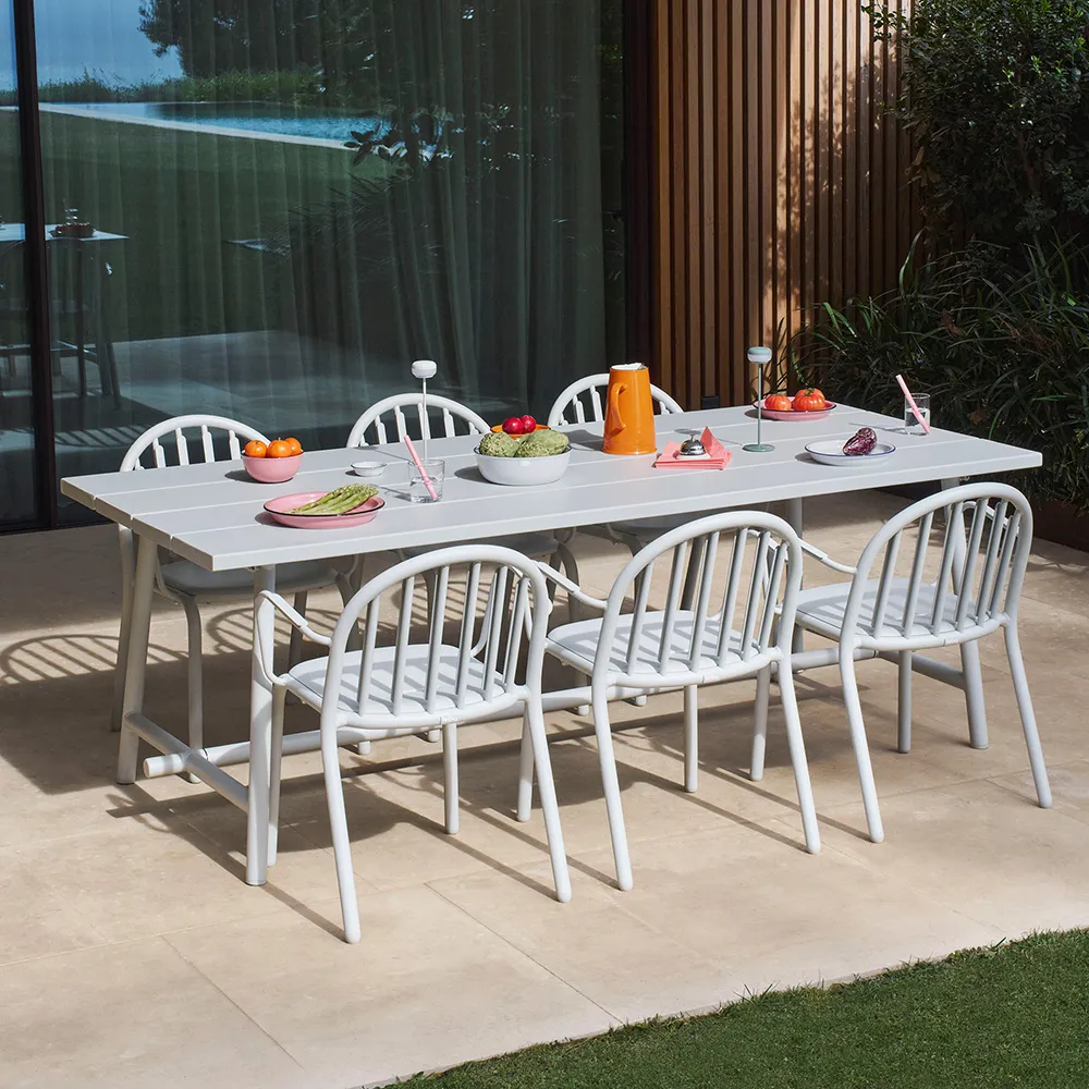 Fred'S Spisebord 100x220 cm Light Grey