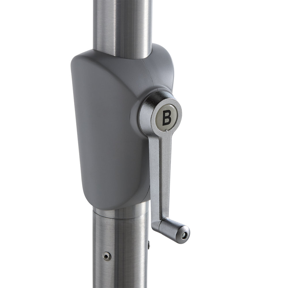 Abriola parasol Ø270 cm mørkeblå