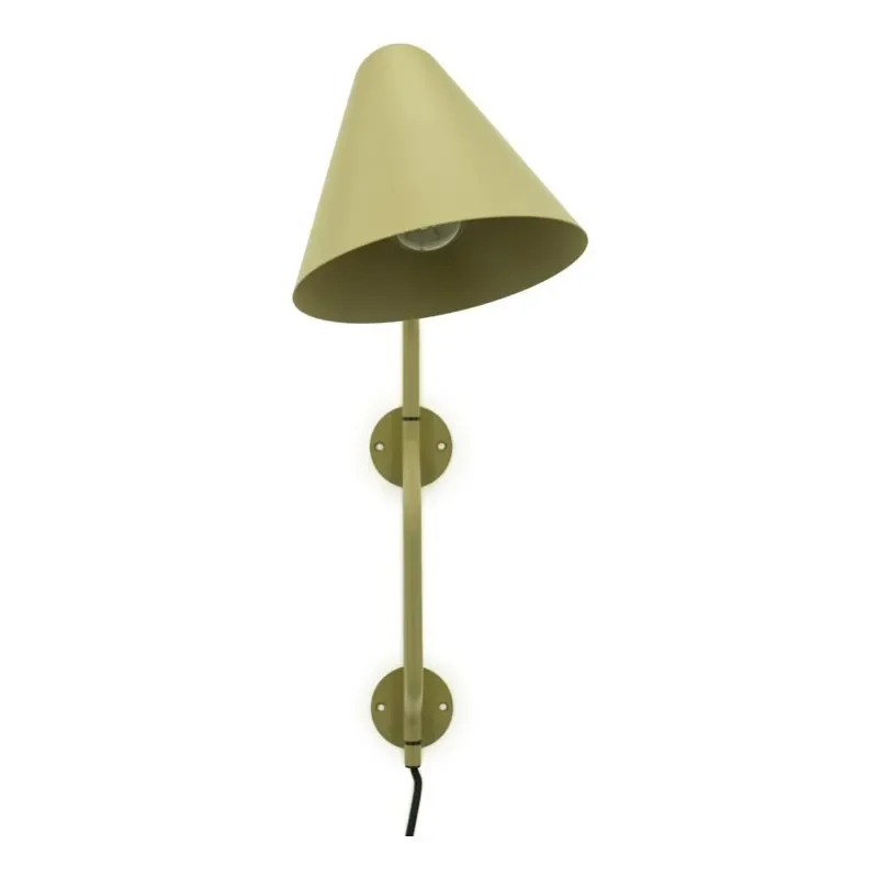 By-Boo, Wall lamp Capa - green 47x17,5x50 cm