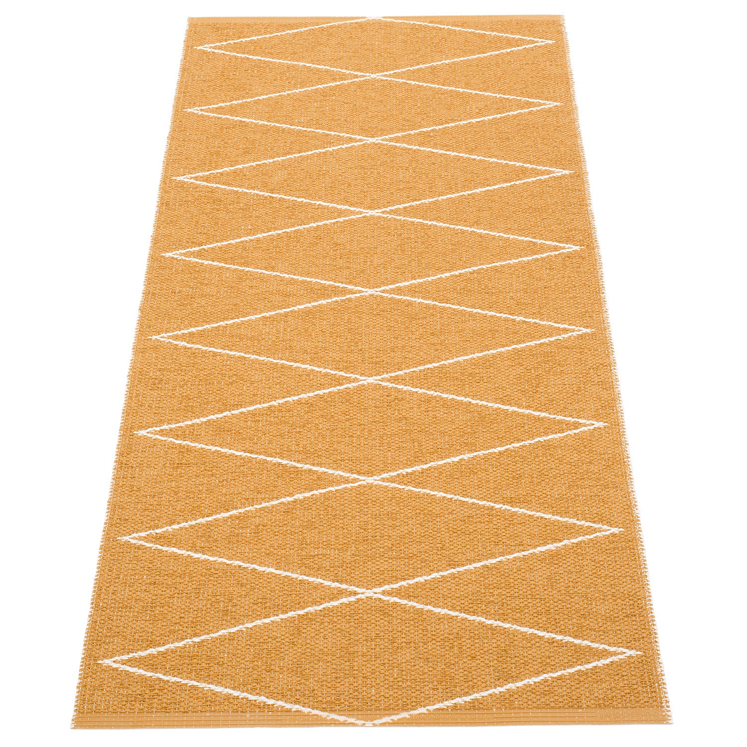 Pappelina, Max tæppe 70x160 cm ochre / vanilla