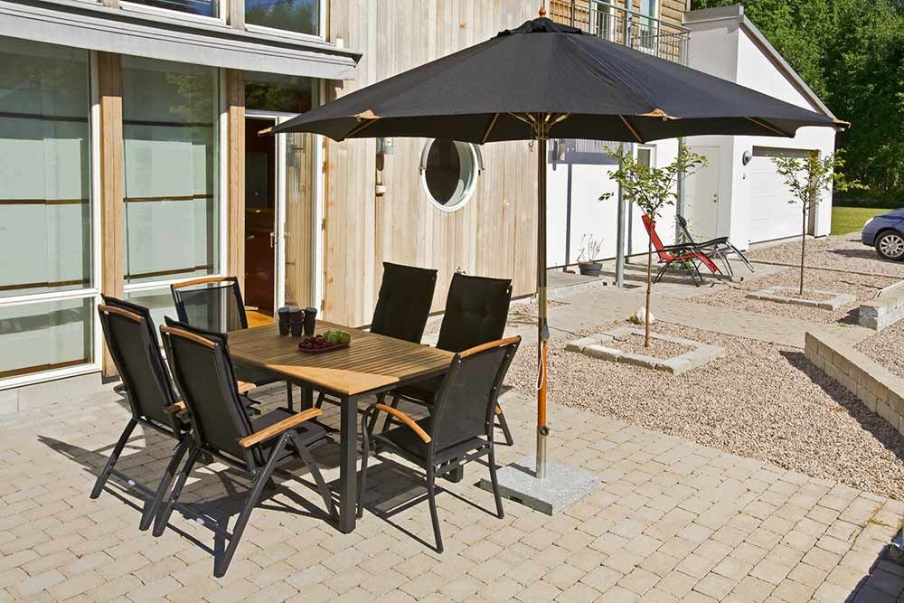 Nydala Positionsstol Sort/Sort Teak