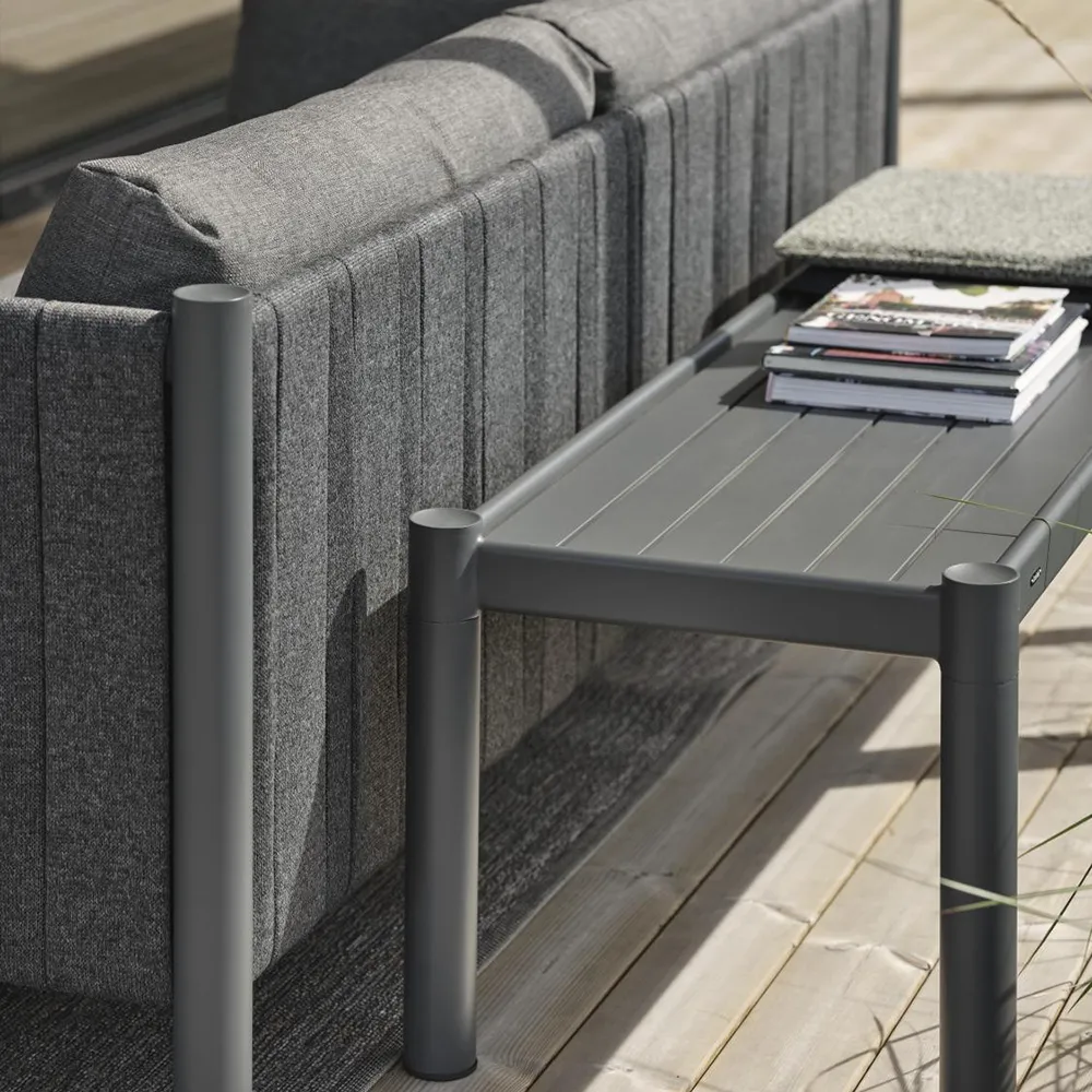 Brad Sofabord 50x150 cm Anthracite