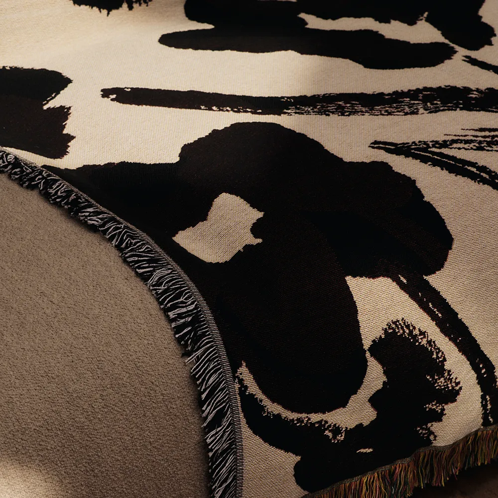 Tæppe i økologisk bomuld Cilla